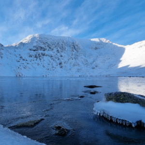 Lake District Helvellyn – Frozen Red Tarn