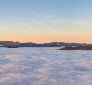 Lake District Skiddaw - Inversion Panorama